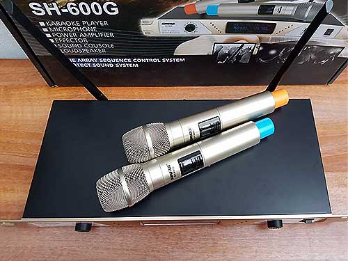 Microphone không dây Shure SH-600G và đầu thu