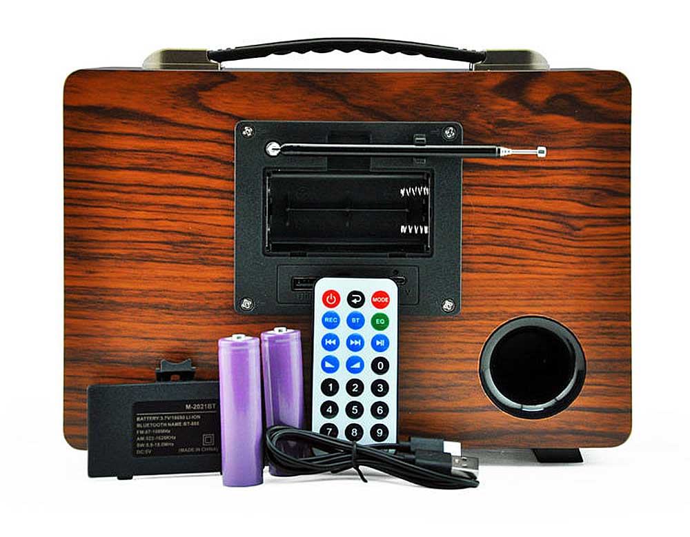 Radio 3 band MEIER M-2021BT, công suất 20W