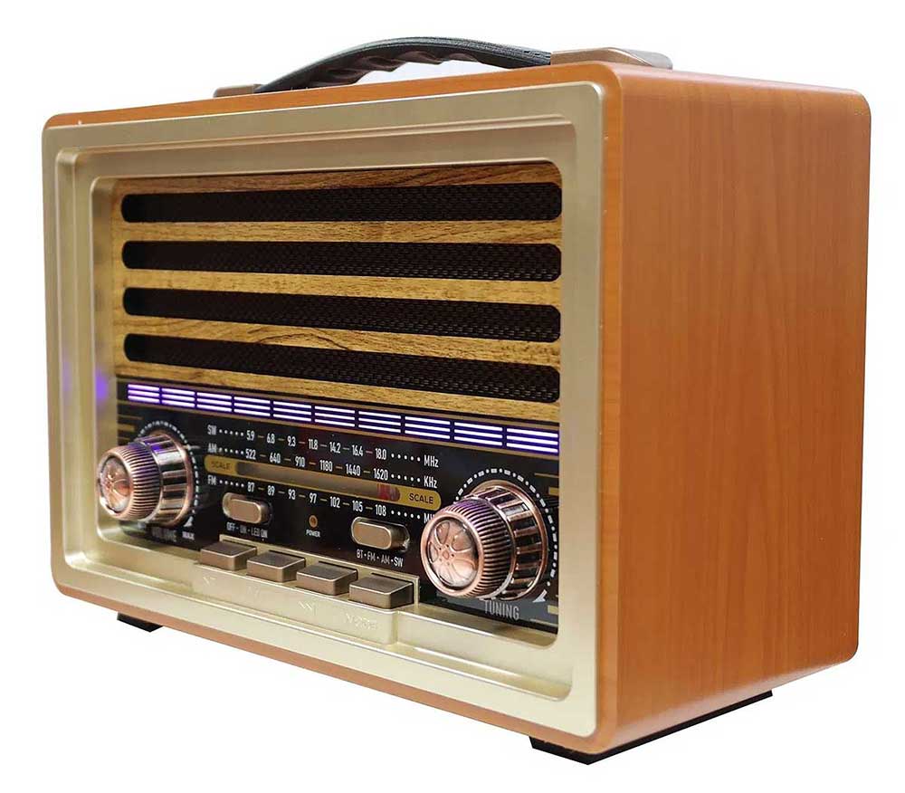 Radio 3 band MEIER M-2021BT, công suất 20W