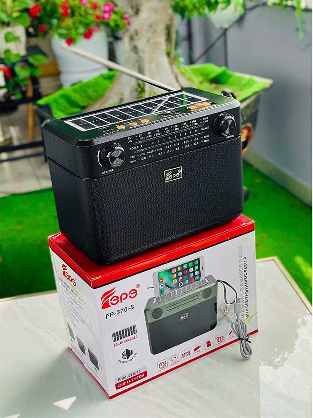 Radio Fepe FP-370-S, 4 băng tần