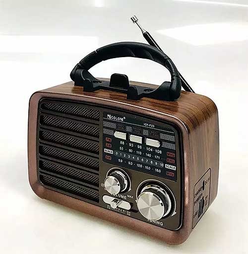 Radio FM GOLON ICF-F21, phong cách cổ điển