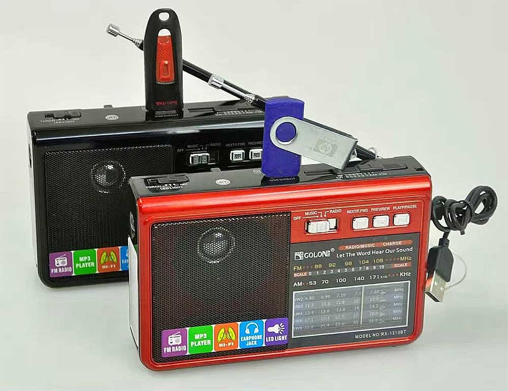 Radio GOLON RX-1313, 8 băng tần AM/FM/SW