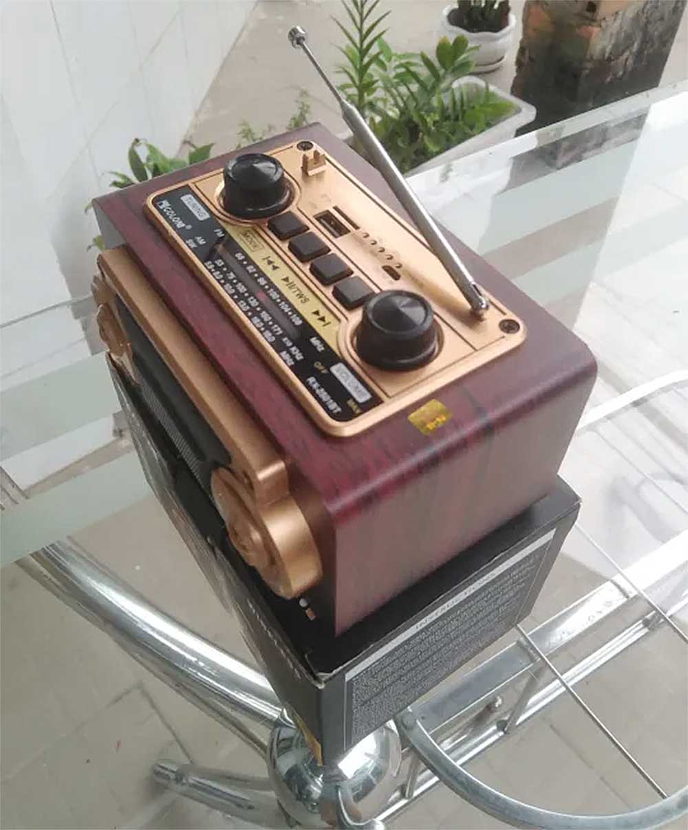 Radio GOLON RX-2501BT, 3 band tần