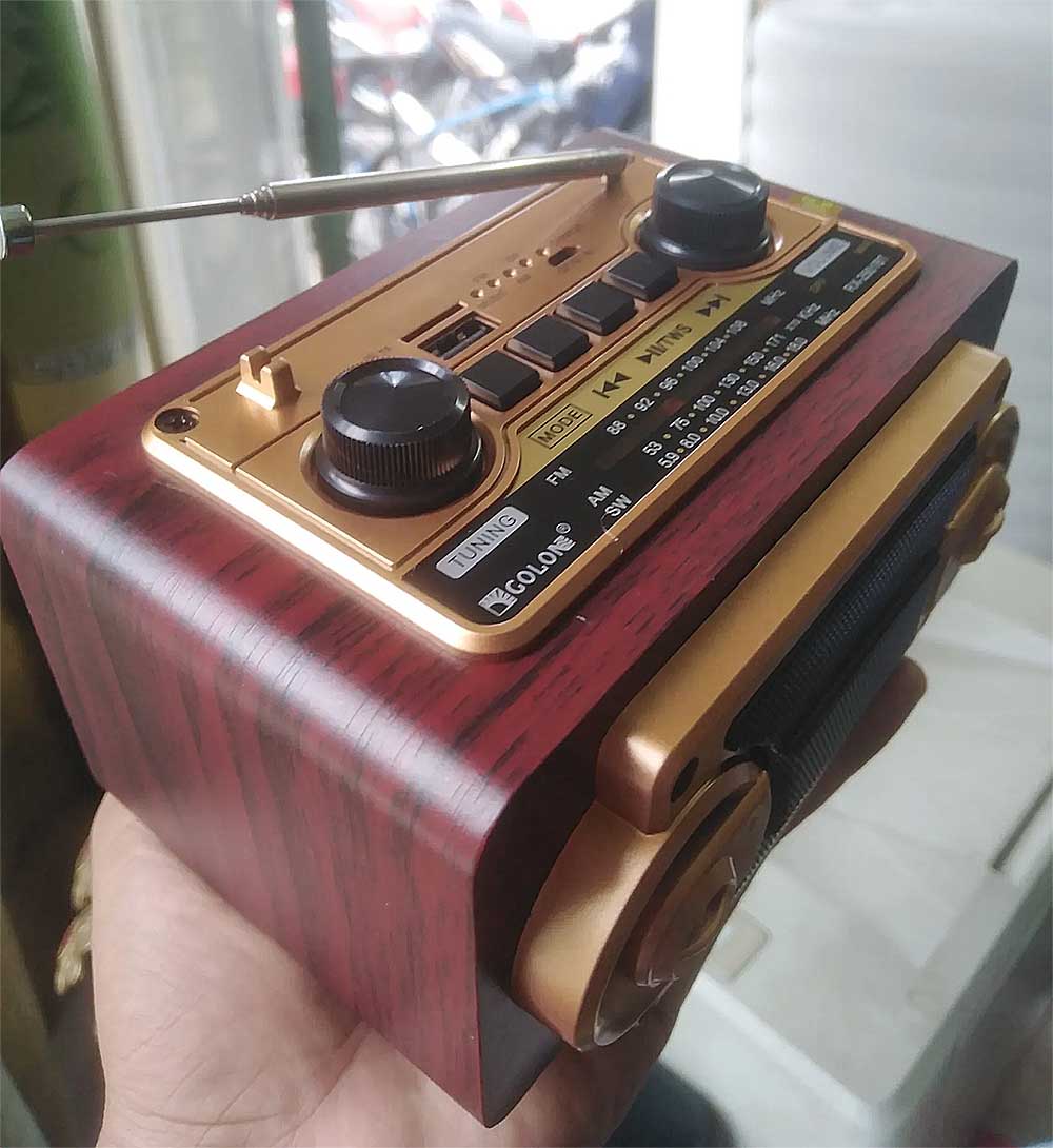 Radio GOLON RX-2501BT, 3 band tần