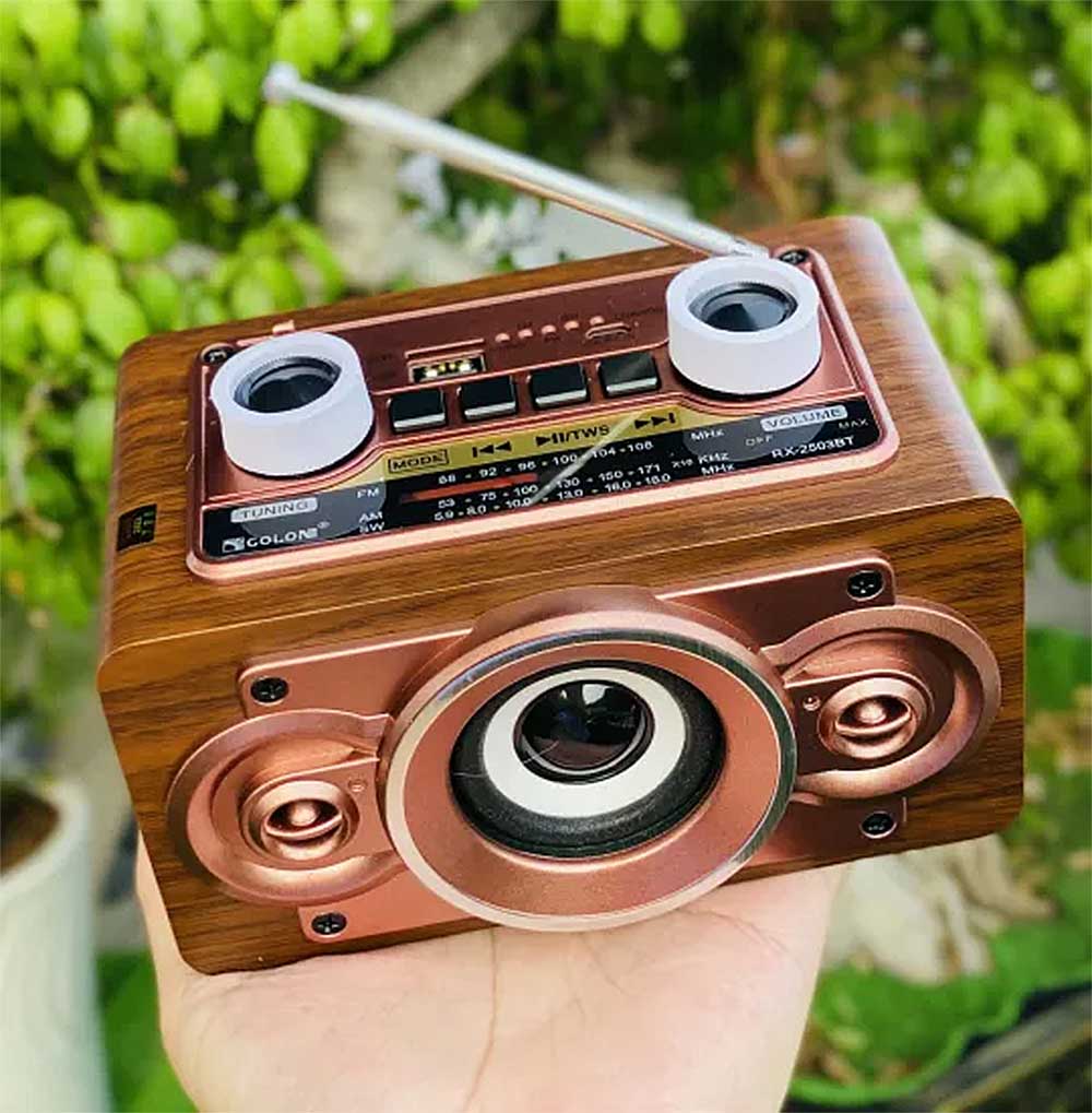 Radio GOLON RX-2503BT, 3 băng tần