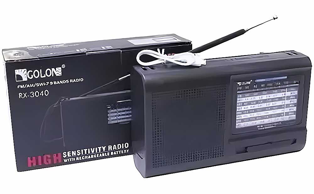 Radio GOLON RX-3040, 9 băng tần