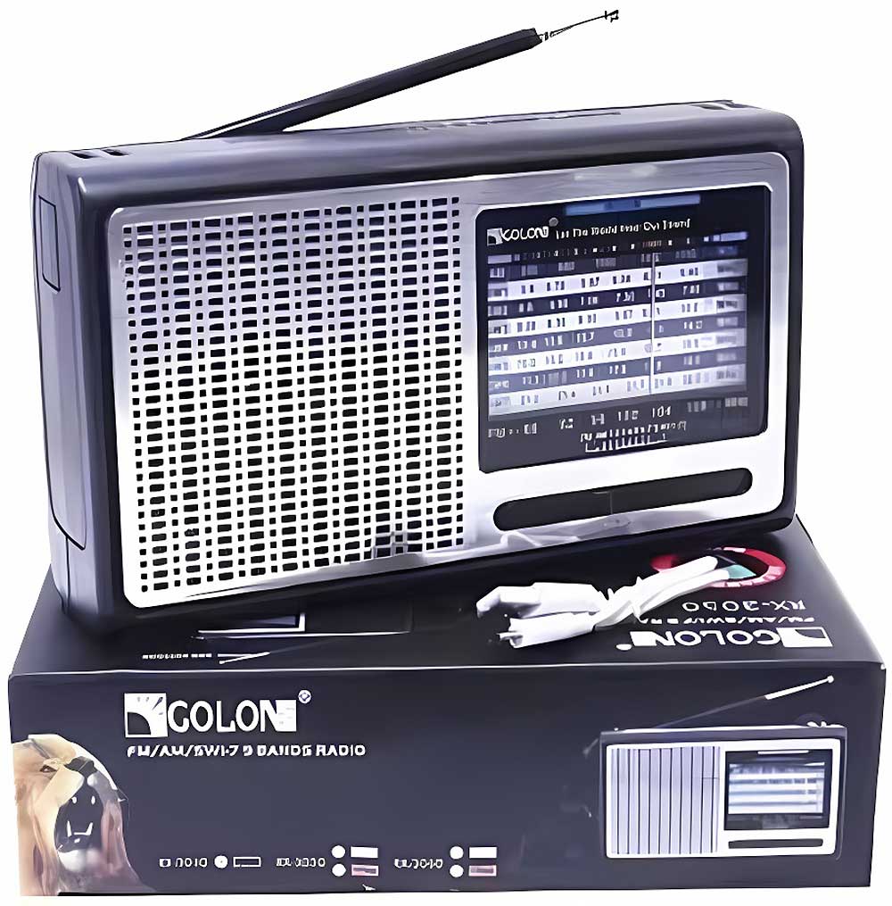 Radio GOLON RX-3040, 9 băng tần