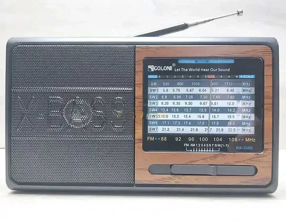 Radio GOLON RX-3050, 9 băng tần
