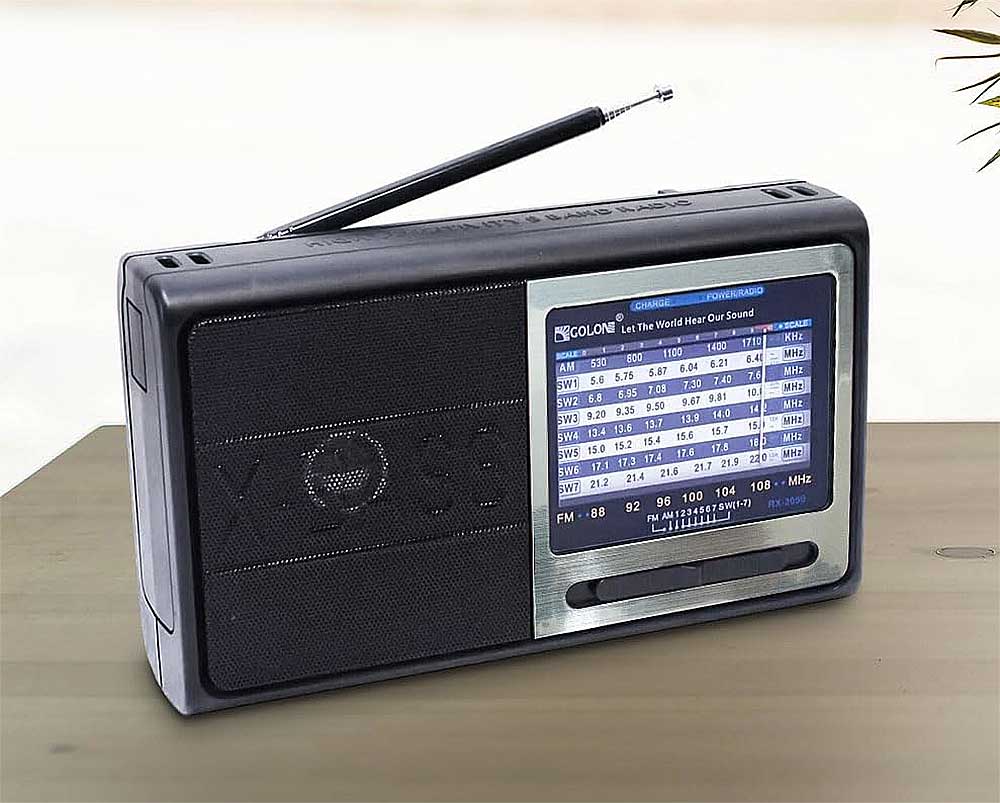 Radio GOLON RX-3050, 9 băng tần