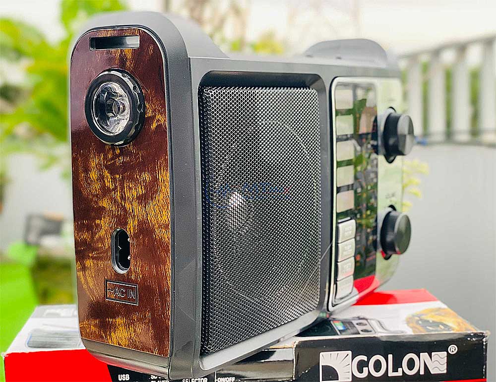 Radio GOLON RX-333, 4 băng tần