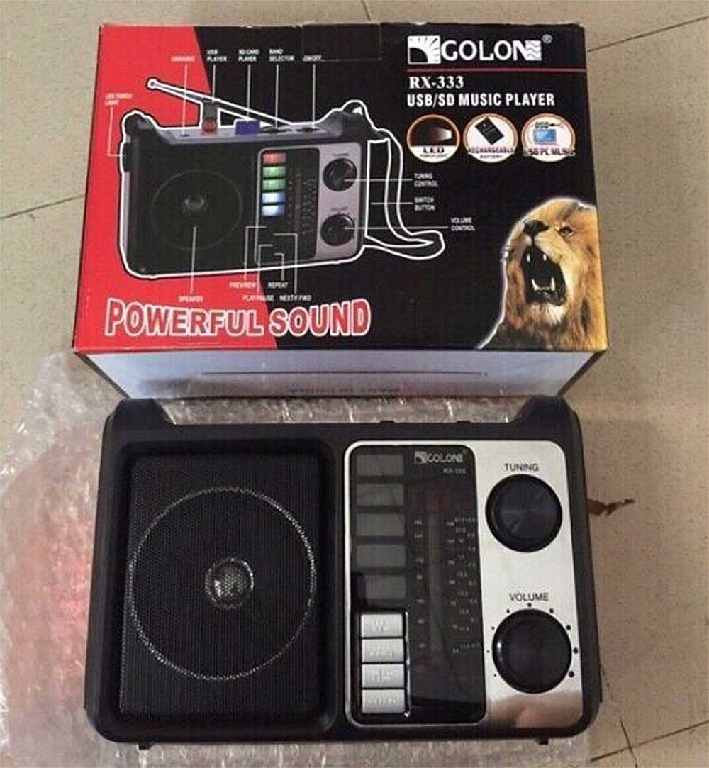 Radio GOLON RX-333, 4 băng tần