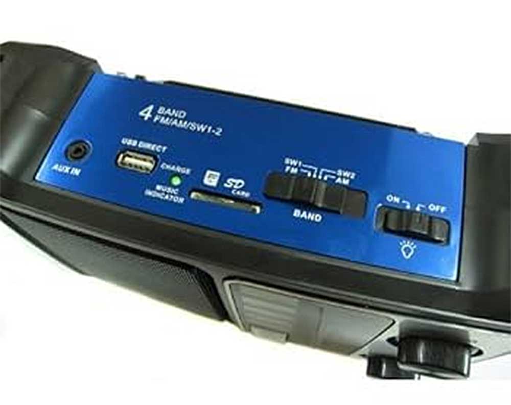 Radio GOLON RX-333, 4 băng tần
