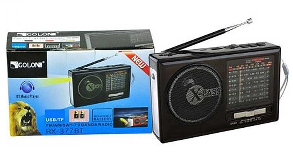 Radio GOLON RX-377BT, 9 băng tần