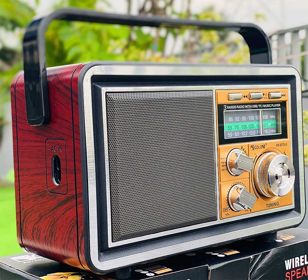 Radio GOLON RX-BT065, 3 băng tần