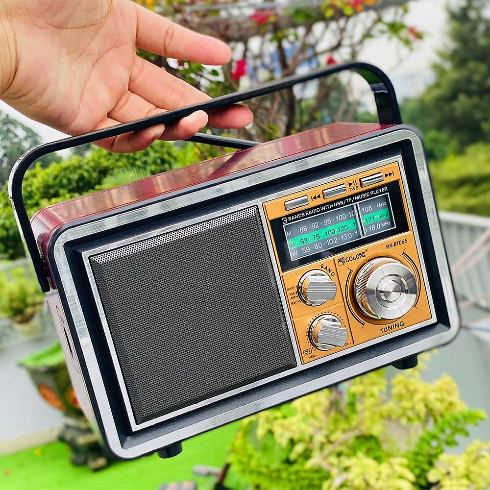 Radio GOLON RX-BT065, 3 băng tần