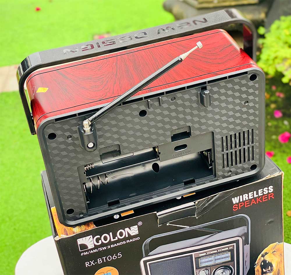 Radio GOLON RX-BT065, 3 băng tần