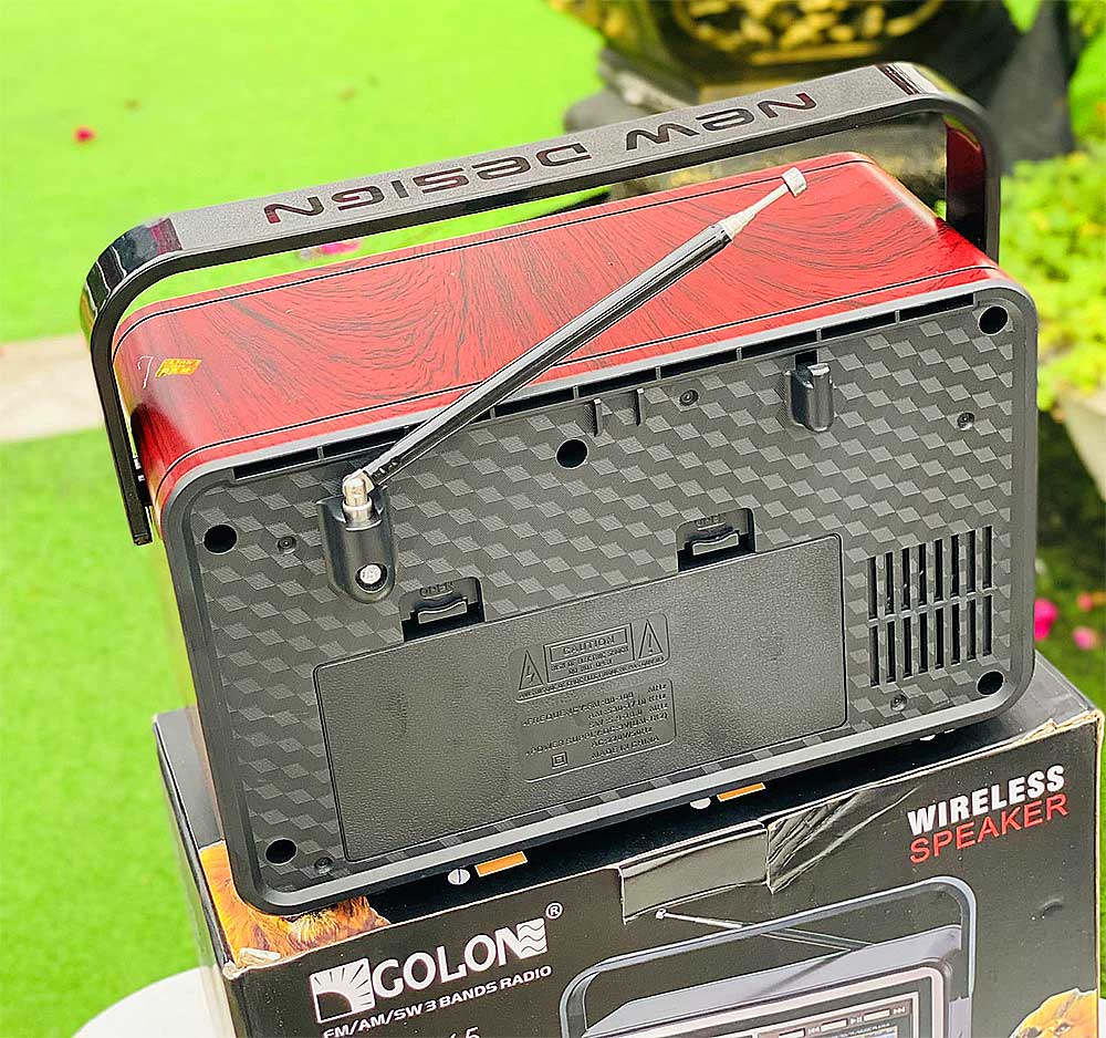 Radio GOLON RX-BT065, 3 băng tần