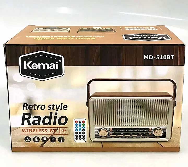 Radio Kemai MD-510BT, 3 băng tần