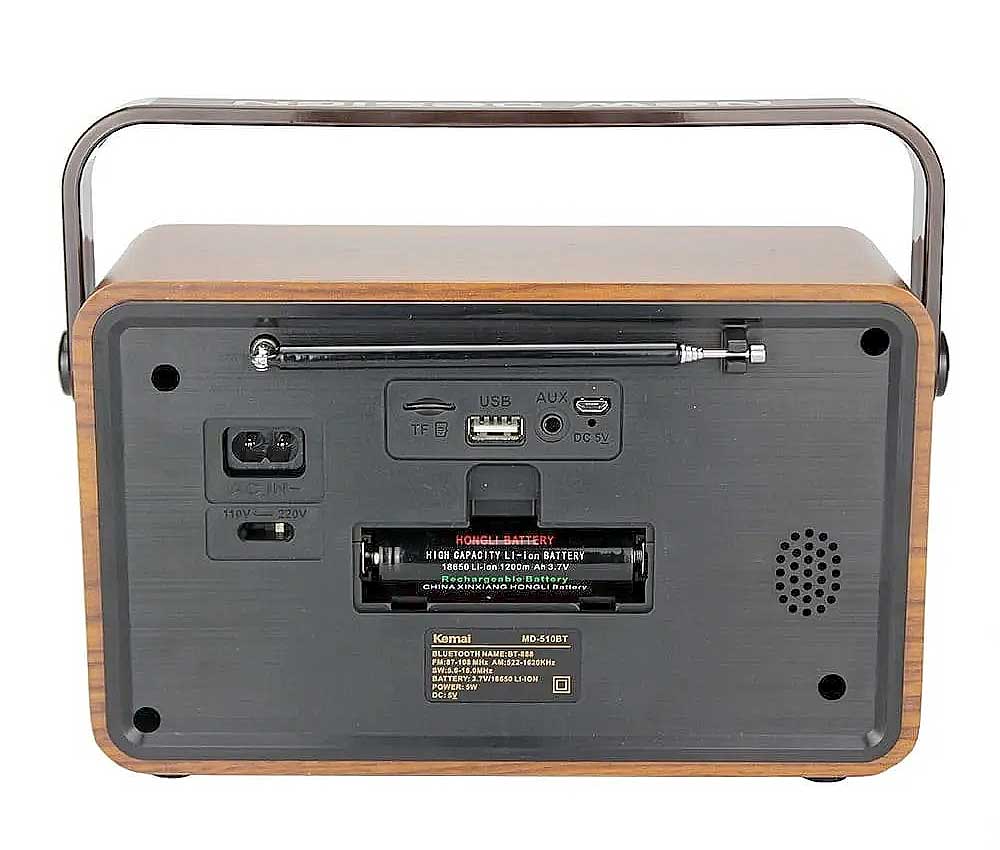 Radio Kemai MD-510BT, 3 băng tần