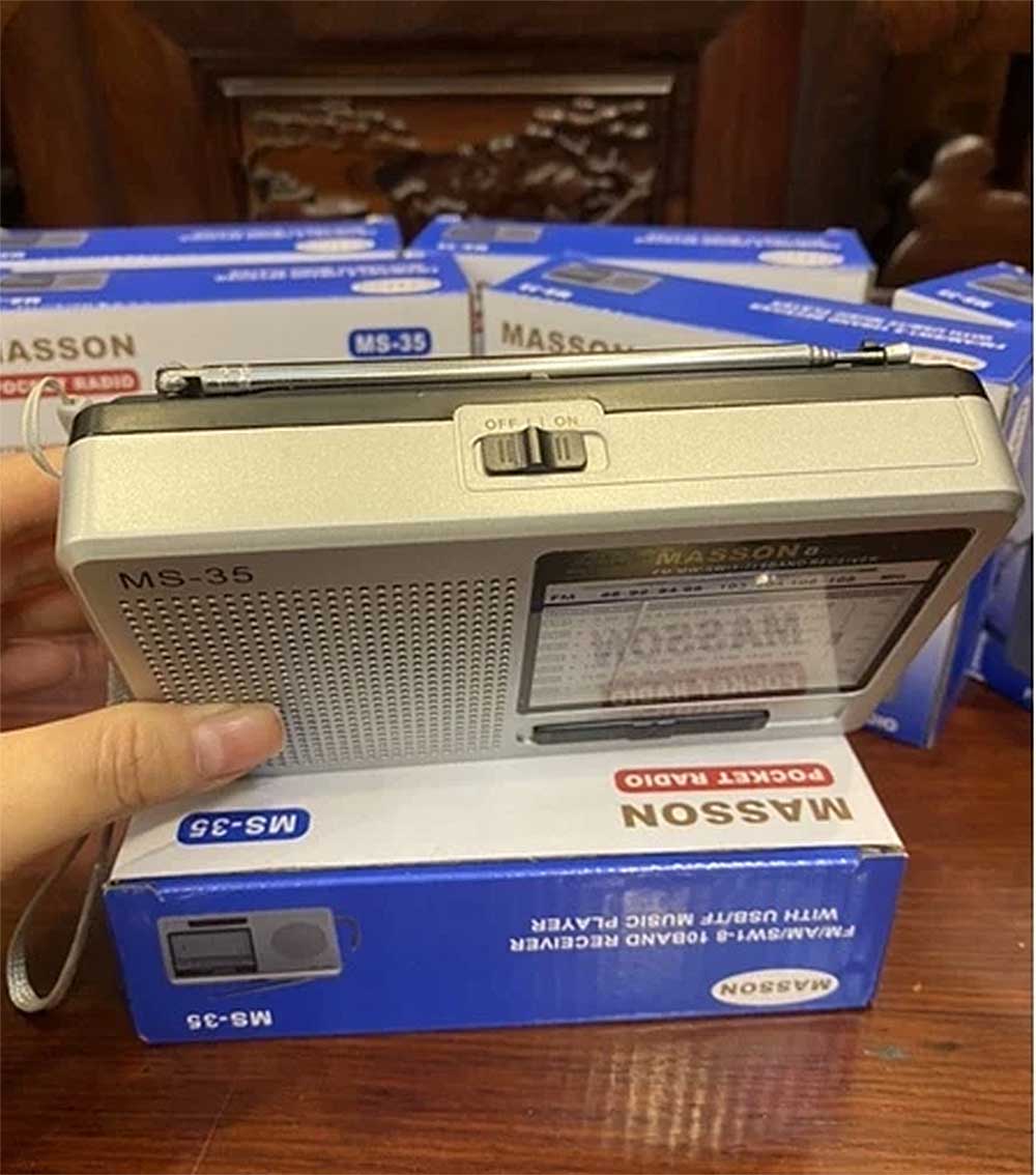 Radio mini MASON MS-35, 9 băng tần