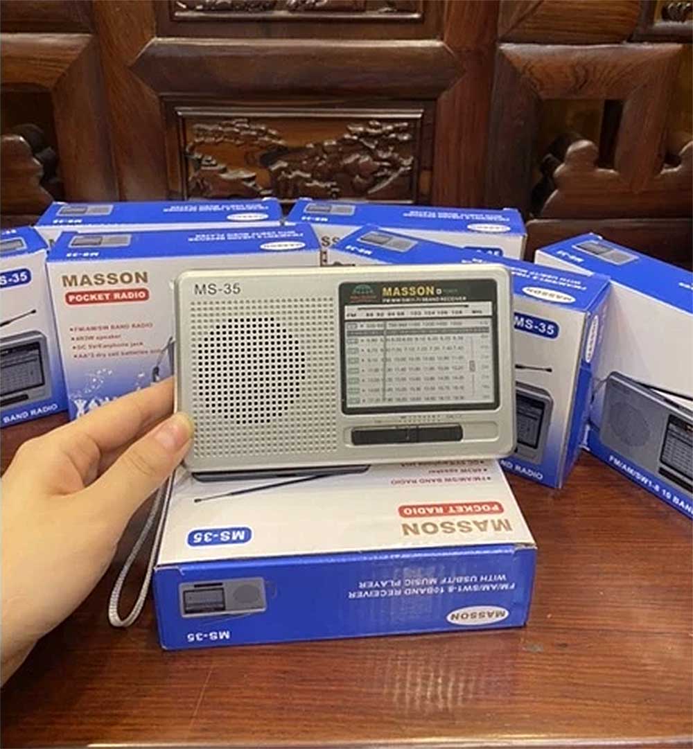 Radio mini MASON MS-35, 9 băng tần