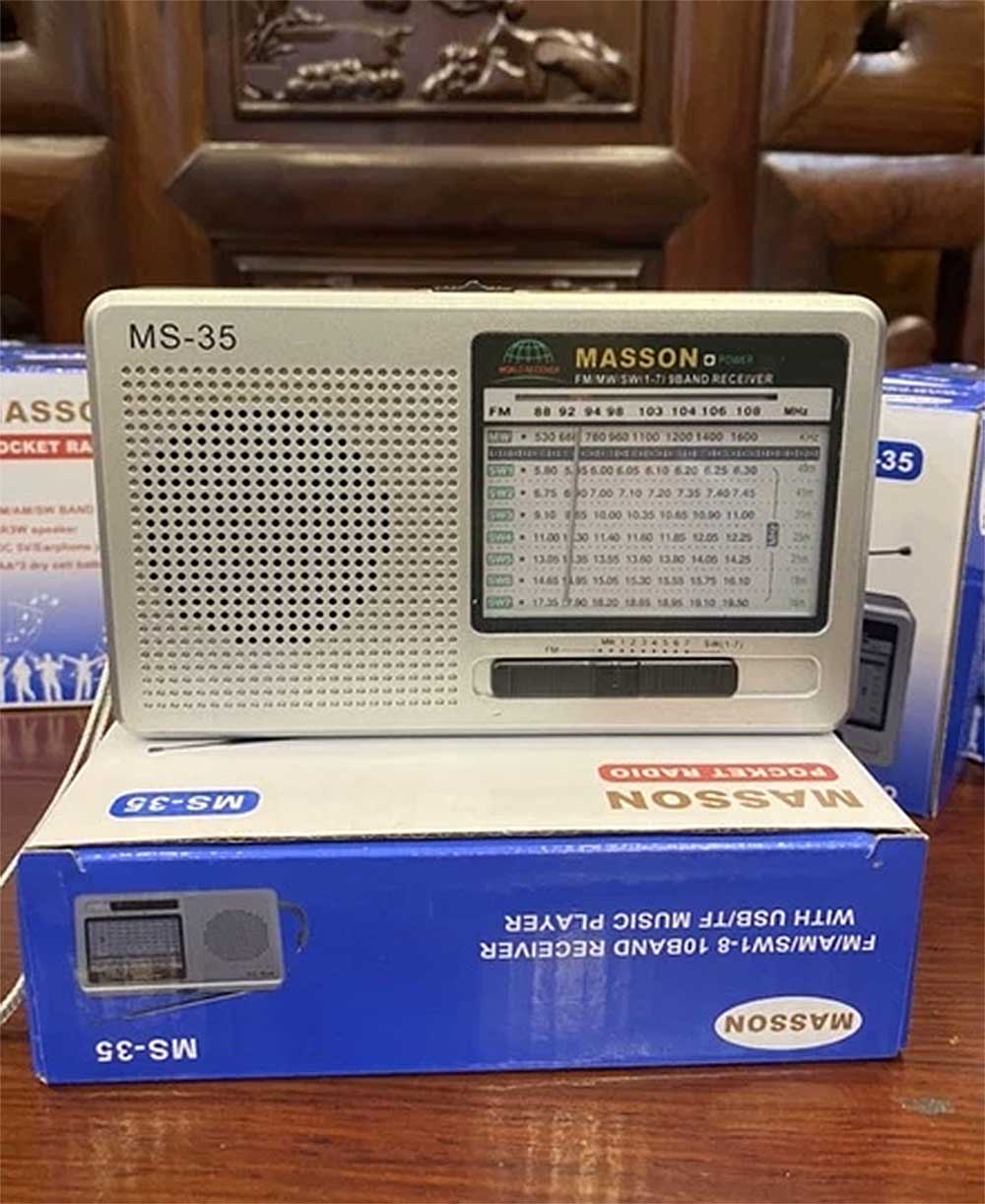 Radio mini MASON MS-35, 9 băng tần