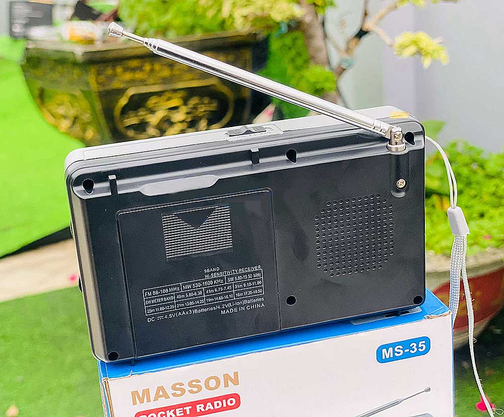 Radio mini MASON MS-35, 9 băng tần