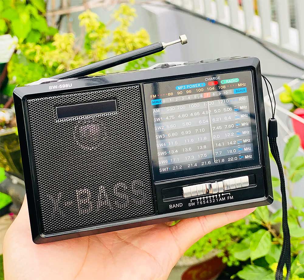 Radio mini SONY SW-598U, 9 băng tần