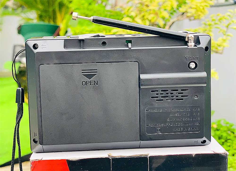 Radio mini SONY SW-598U, 9 băng tần