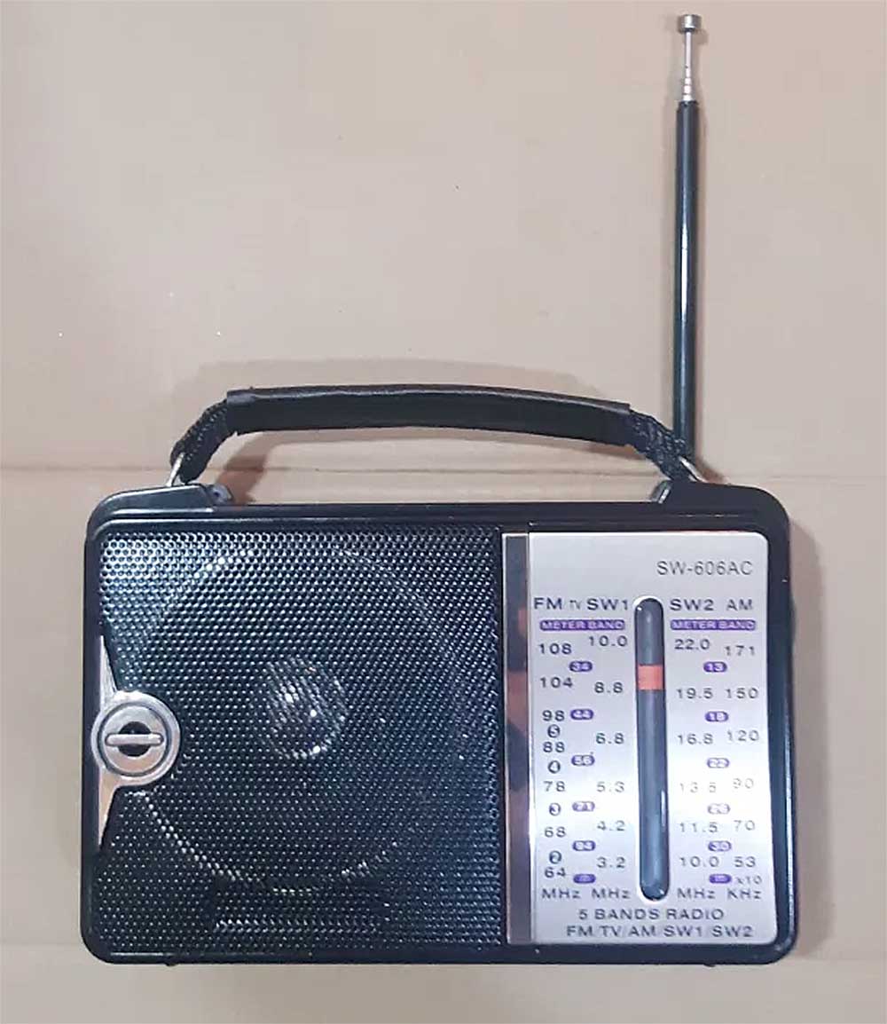 Radio mini SONY SW-606AC, 5 băng tần