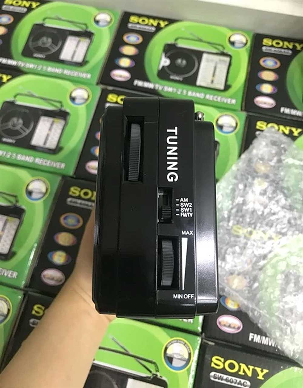 Radio mini SONY SW-606AC, 5 băng tần