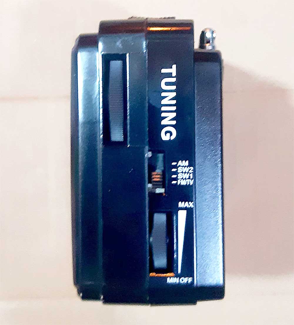 Radio mini SONY SW-703, 4 băng tần