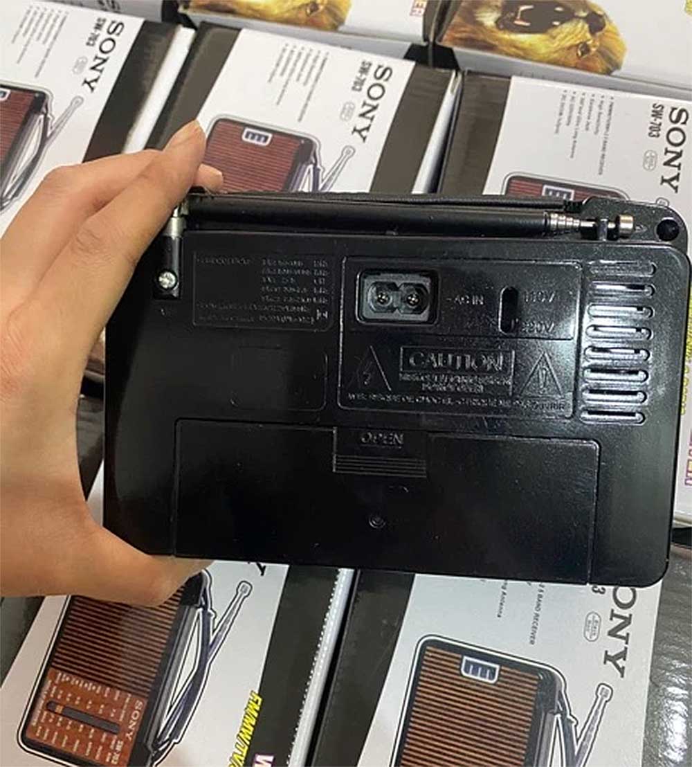 Radio mini SONY SW-703, 4 băng tần