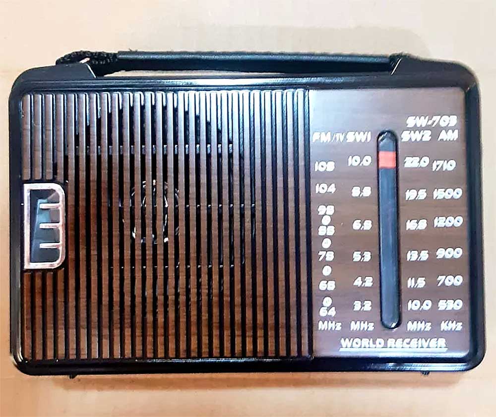 Radio mini SONY SW-703, 4 băng tần