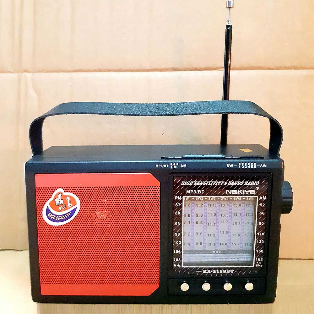 Radio NAKIYA RX-2188BT, 8 băng tần
