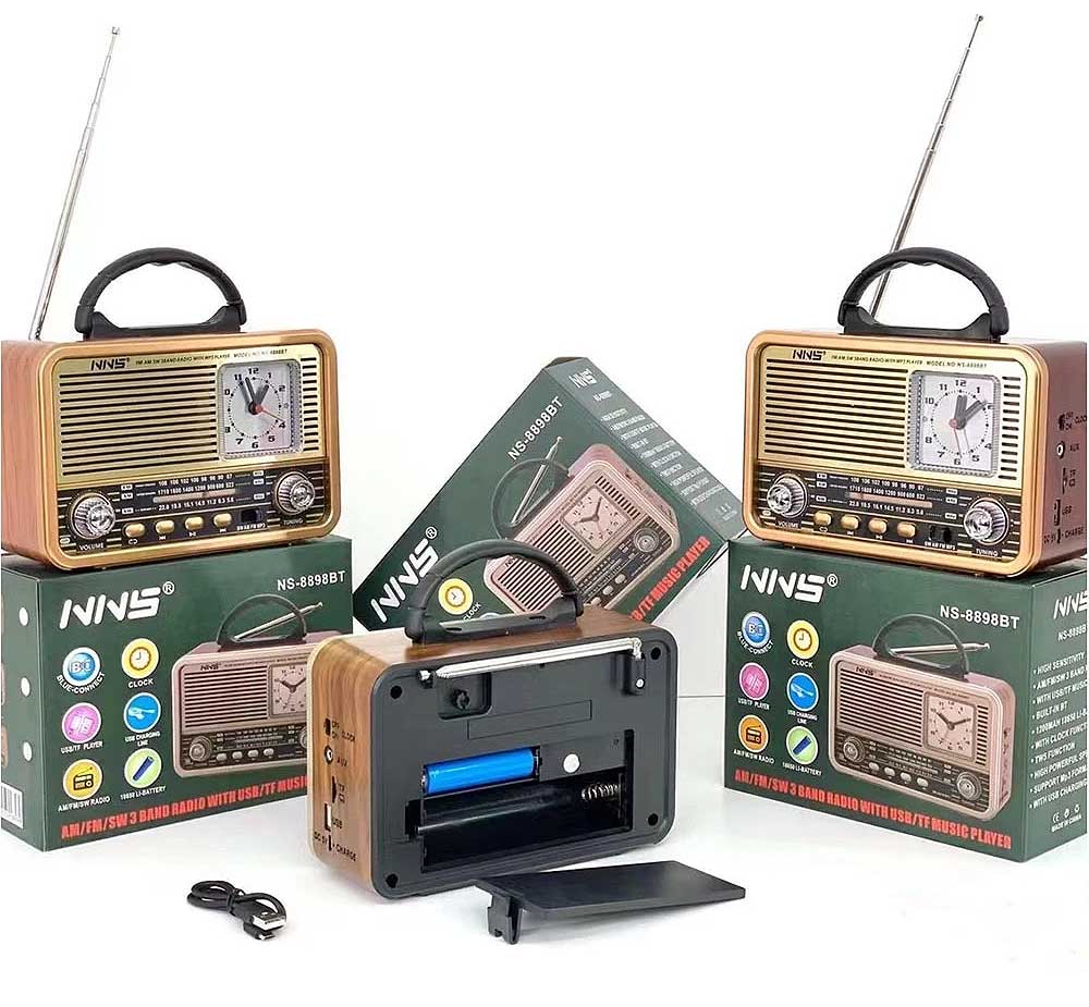 Radio NNS NS-8898BT, 3 băng tần