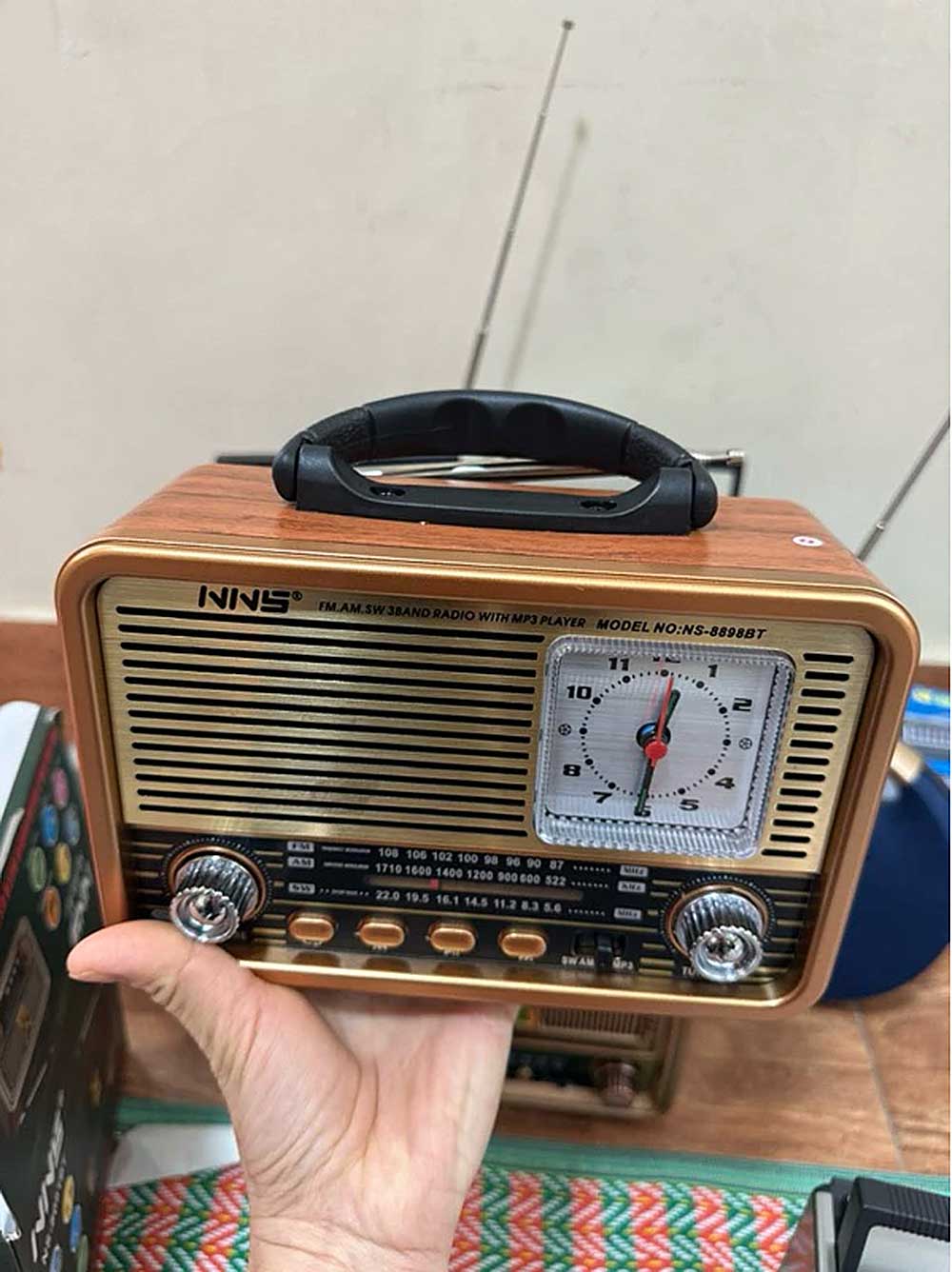 Radio NNS NS-8898BT, 3 băng tần