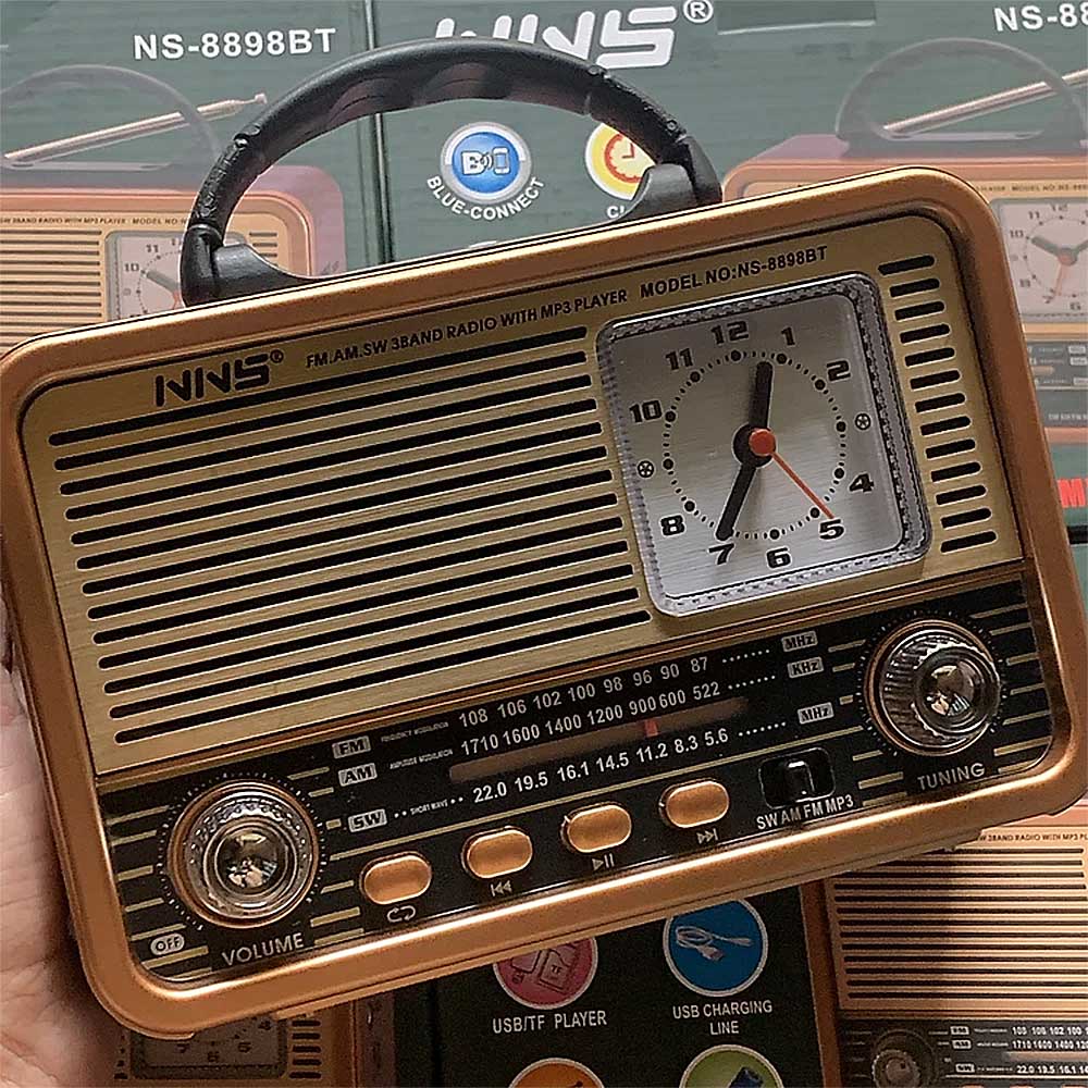 Radio NNS NS-8898BT, 3 băng tần