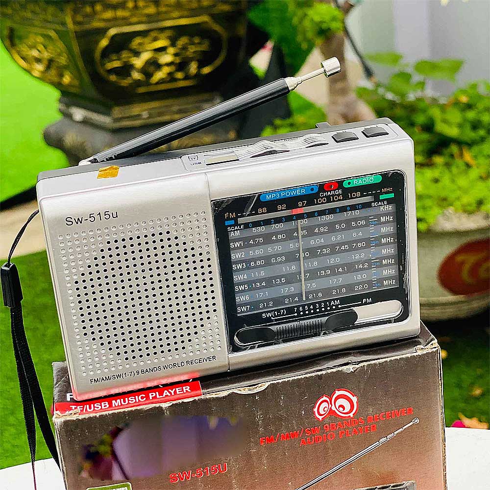 Radio SONY SW-515U, 9 băng tần