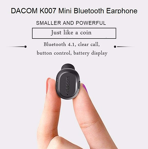 Tai nghe bluetooth mini Dacom K007
