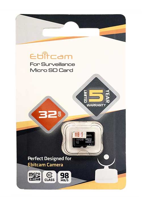 Thẻ nhớ 32GB Ebitcam micro SD, dành cho camera giám sát